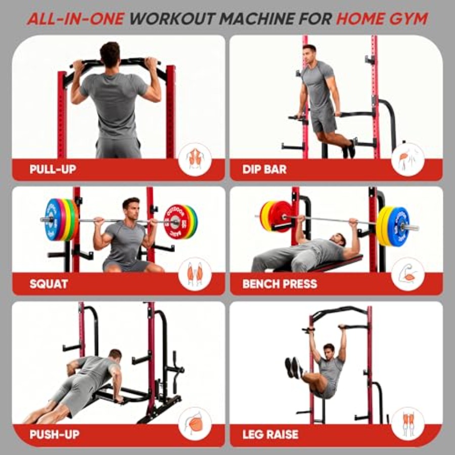 Multi-Functional Home Gym Powe - Home Gym Power Rack review and price