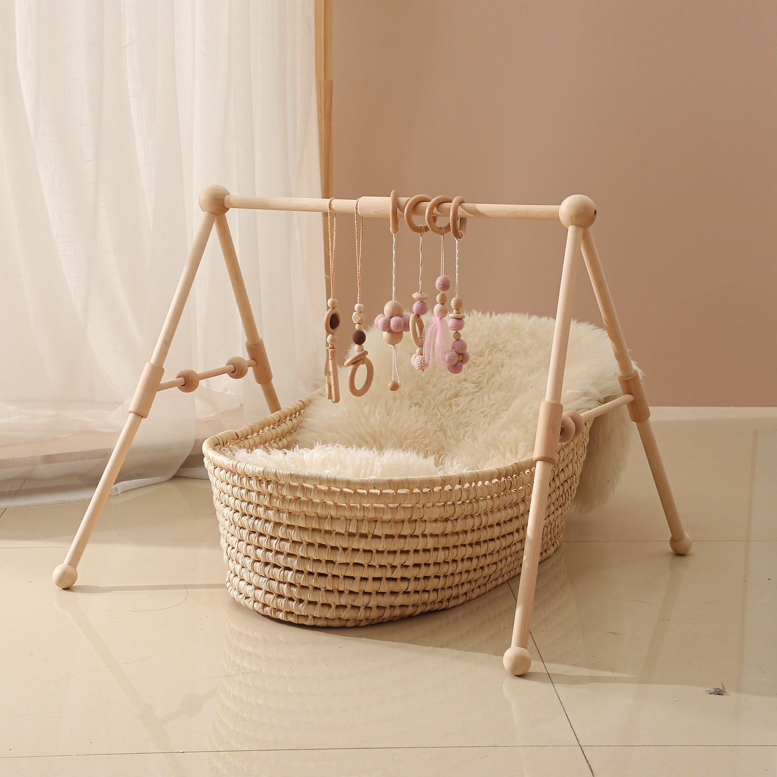 Baby Wooden Toys Play Gym Ordi - Home Gym Room review and price