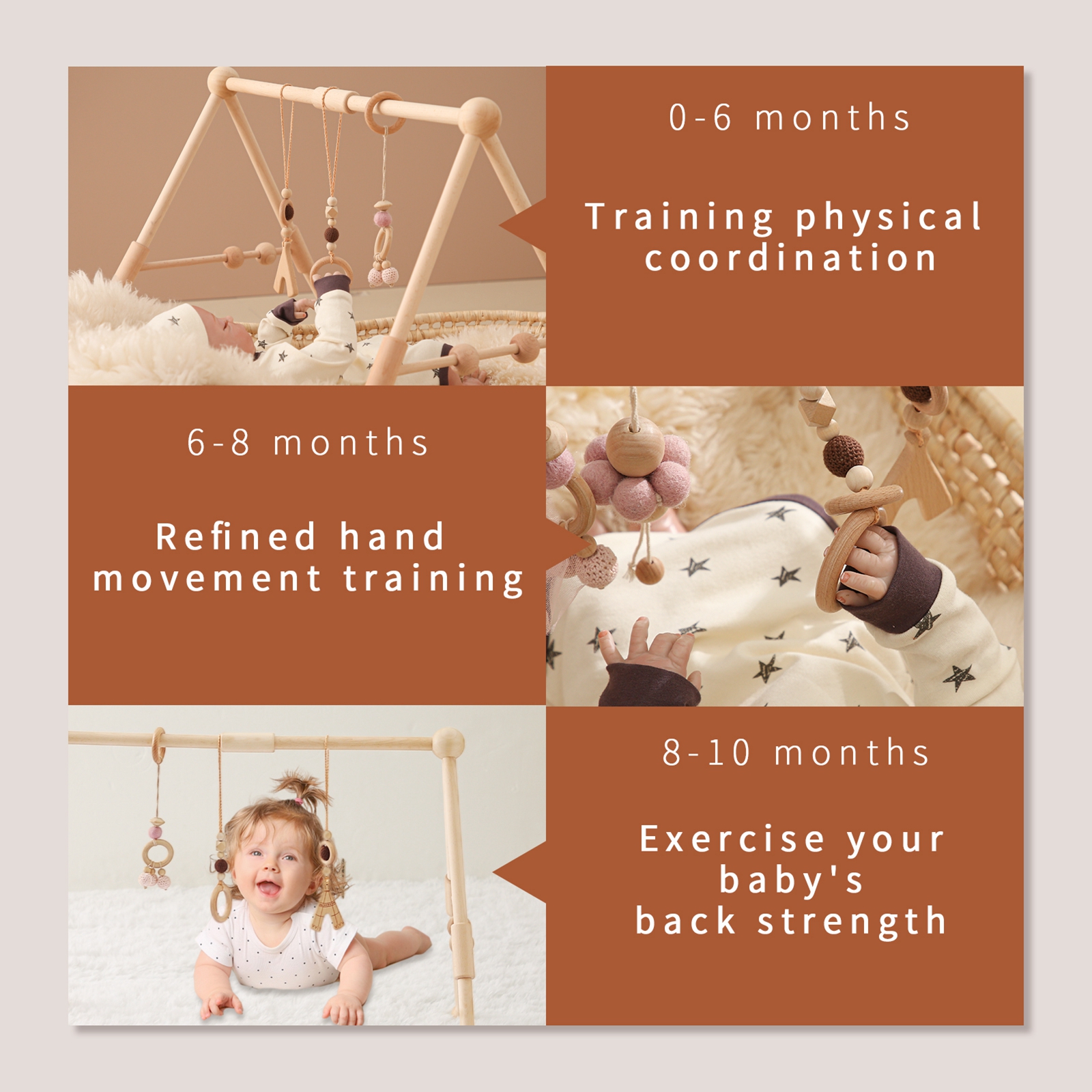 Baby Wooden Toys Play Gym Ordi - Home Gym Room review and price