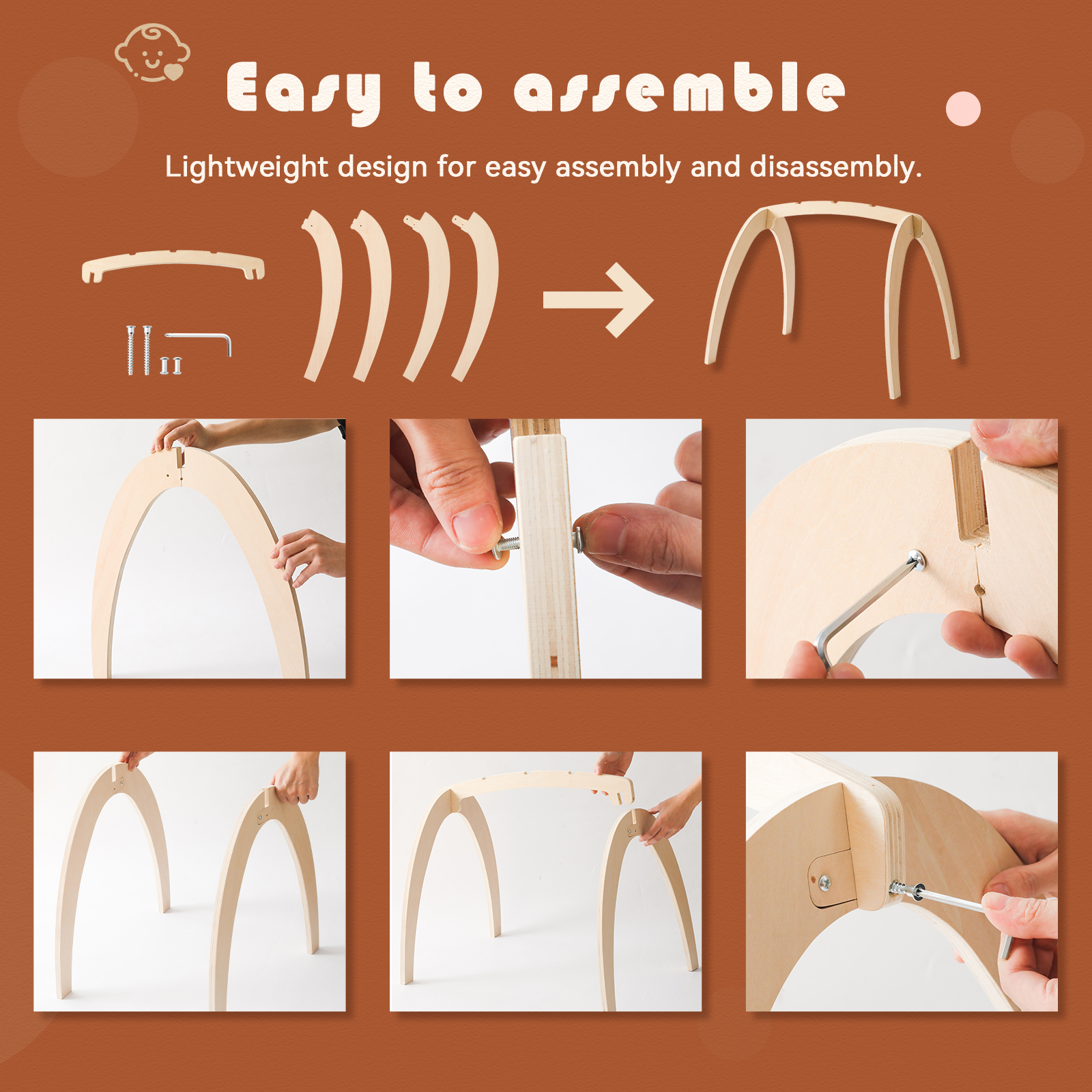 Baby Wooden Toys Play Gym Ordi - Home Gym Room review and price