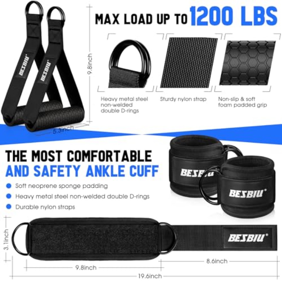 Home gym workout bands for str - Resistance Band Heavy review and price