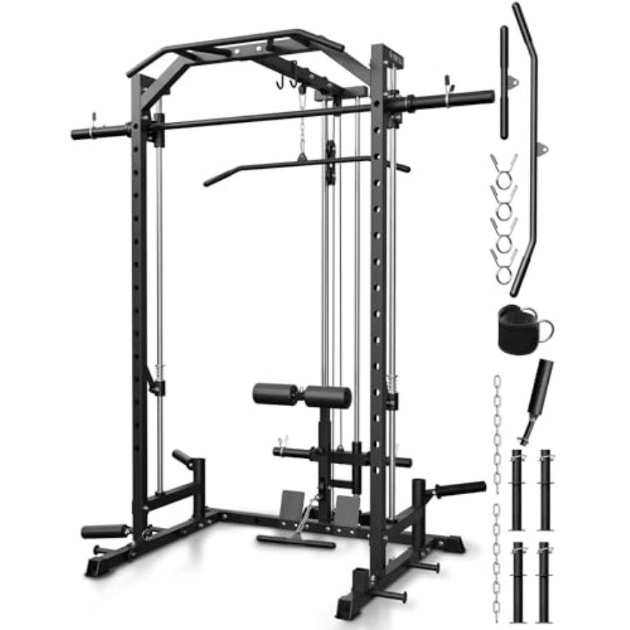 Home gym squat rack with steel - Home Gym Design review and price